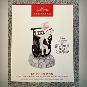 Hallmark Keepsake Dr. Finkelstein Nightmare Before Christmas- NIB-Need PowerCord